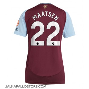 Aston Villa Ian Maatsen #22 Kotipaita Naisten 2024-25 Lyhythihainen